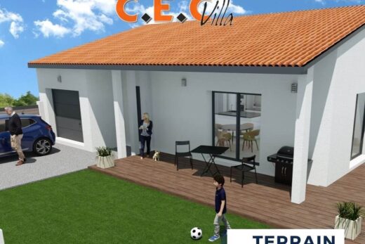 Villa de 80 m² et 220 m² de jardin sur Perpignan !