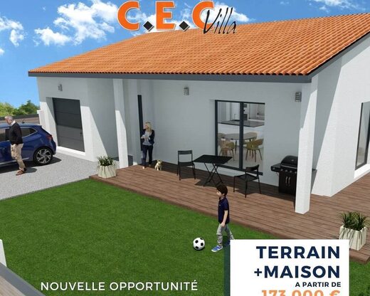 Villa de 80 m² et 220 m² de jardin sur Perpignan !