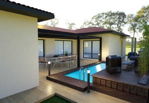 Villa 4 faces de 145 m² à Céret !